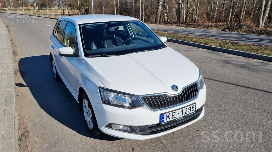 Skoda Škoda Fabia lieliskā stāvoklī, tikko veiktas apkop