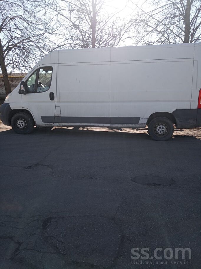 Citroen Jumer, garais webaster el. logi. Virsbūve nav sarūsējusi ir vizuālas