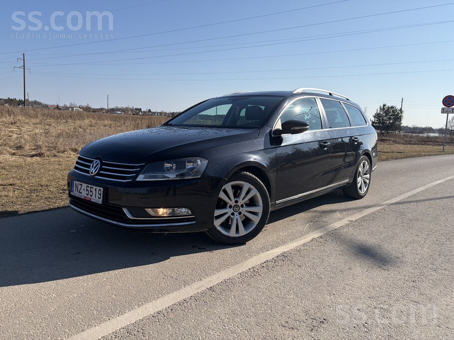 Volkswagen Vw passat b7. Brauc dinamiski. Liels bagažnieks. S