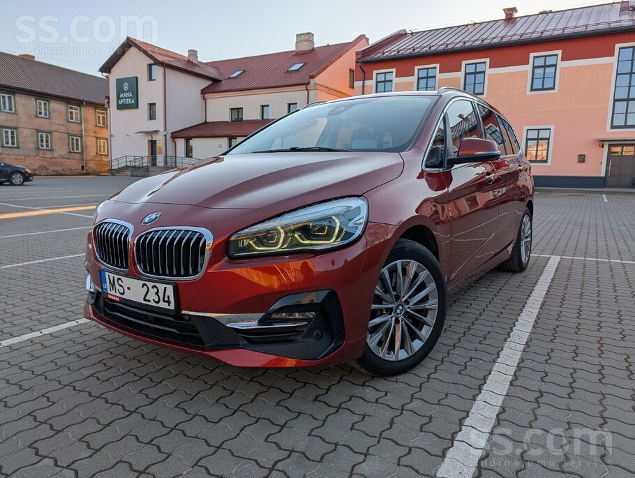 BMW 218D Grand Tourer Luxury Line. Facelift, 2021 gada 2.0 dīzelis 150Zs, sa