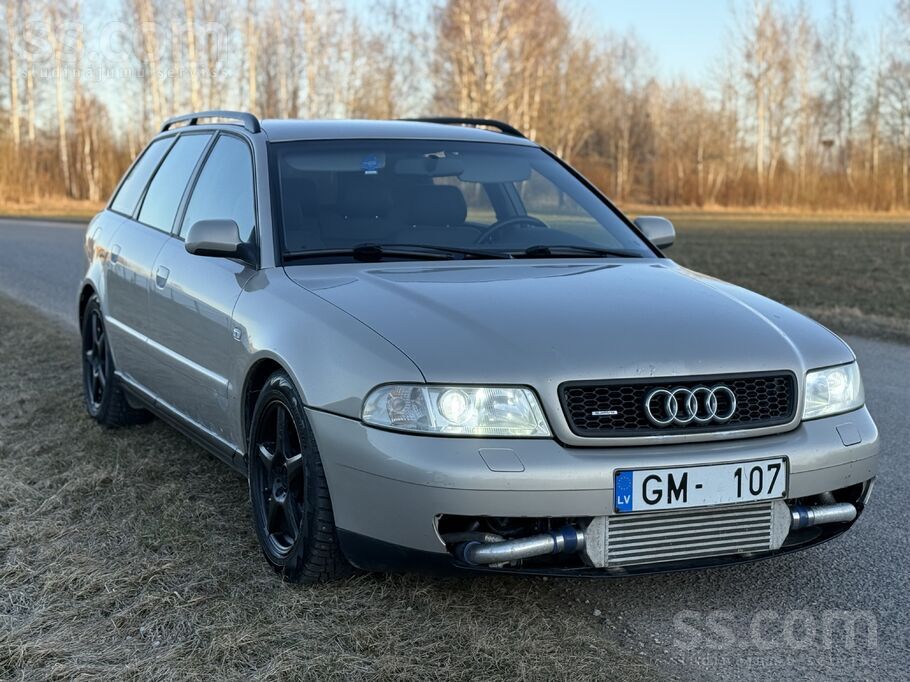 A4 b5 feislifta jaudīgais modelis , ar mazu nobraukumu Latvijā .
1.8t TI 1