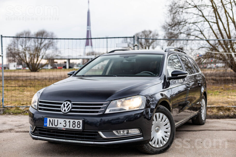 Volkswagen VW Passat B7 ar 2.0Tdi dīzeļdzinēju un automātisko