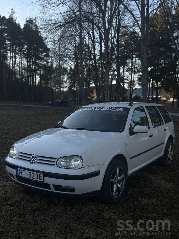 Pārdodas labi uzturēts Wolkswagen Golf4 1.9Tdi, labais dzinējs - 66kw - main