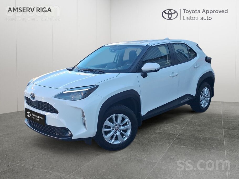 Toyota Yaris Cross, Active - komplektācija.
1.5 Hybrid ar kopējo jaudu (85