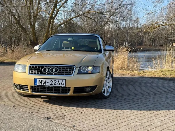 Audi 3.0 V6 Кабриолет мощностью 162 кВт, мощный и эконо