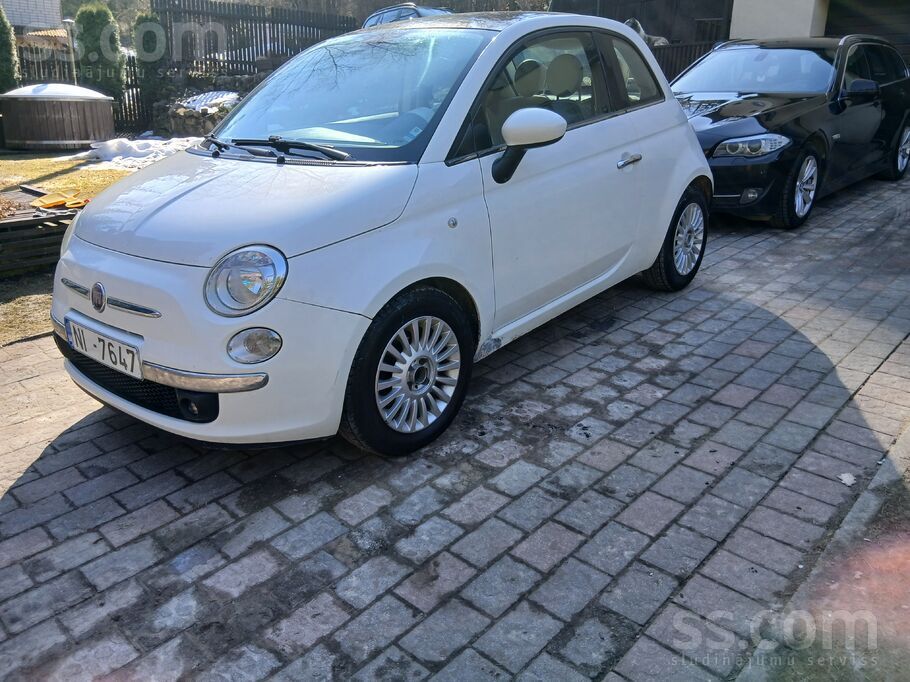 Fiat Pārdodu Fiat 500 ar tiko izietu Jaunu Tehniskā aps