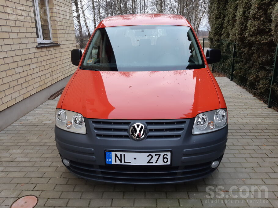 Volkswagen Caddy 2.0 ecoFuel (109 Zs), Manuālā pārnesumkārba 5 pārnesumi, de