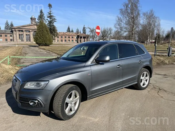 Pārdodu Audi Q5 S line ar jaudīgu 2.0 benzina motoru, automats 8 pakapu. Ģim