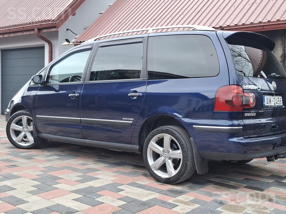 Volkswagen Sveiki, ja meklē labu sharanu, tad izbraukā visu s