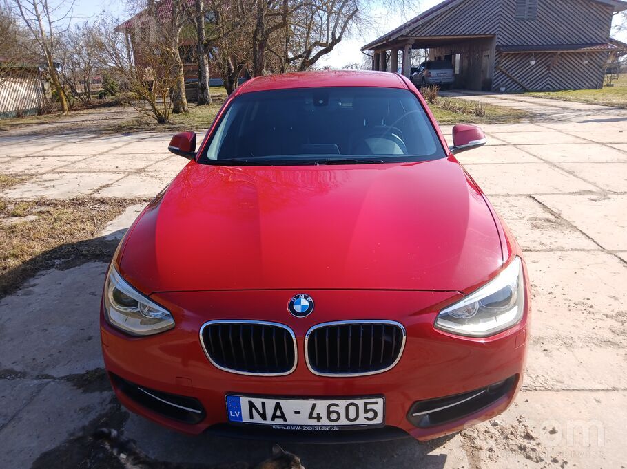 BMW Tiek tirgots BMW 116i sport, benzīna 100kW dzinējs