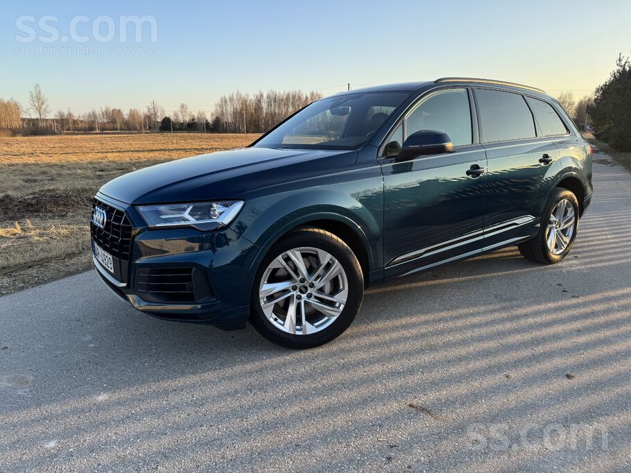 Audi Q7 3.0 Tfsi (340 Zs) Mhev Quattro, Garantija līdz 08.2027, 58 000 km.