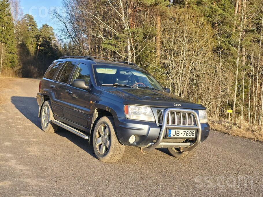 Pārdodu Jeep Grand Cherokee, pilnpiedziņa strādā, tilti negaudo. Nākamā apsk
