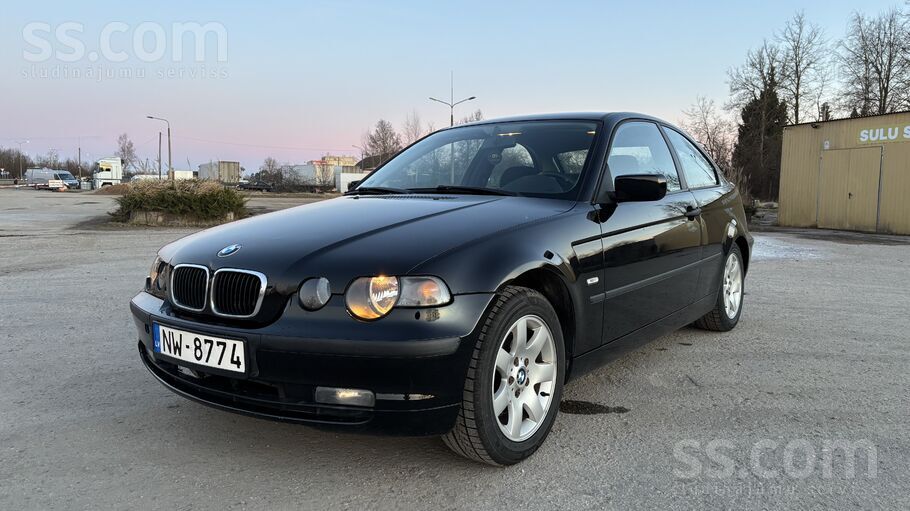 BMW Pārdodu pievilcīgu E46 Compact ar reģistrētu M54B2