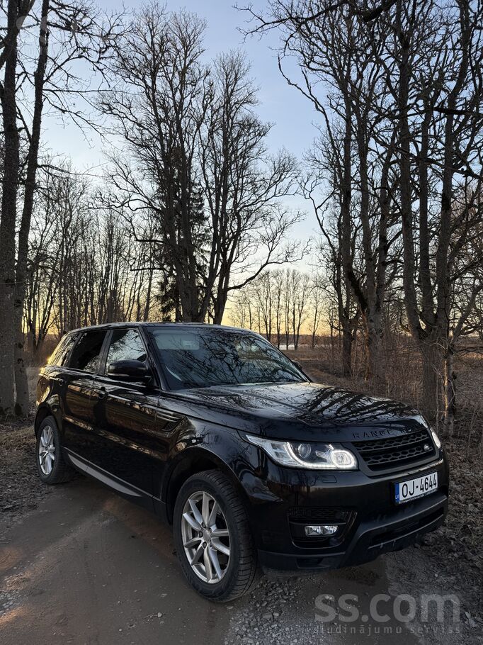 Pārdod Range Rover Sport 2014.gada. Black edition, melnā krāsā, ļoti labā te