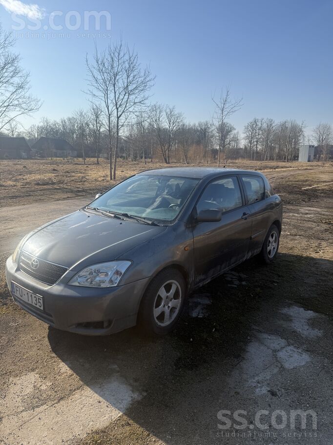 Ejošā kārtībā bez tehniskās apskates. Vienu sezonu brauktas ziemas riepas.