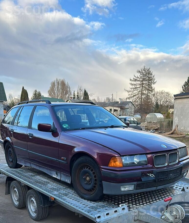 Tikko no Vācijas, rūpnīcas 328i e36. Orģināls nobraukums, Vācija nozagti kat