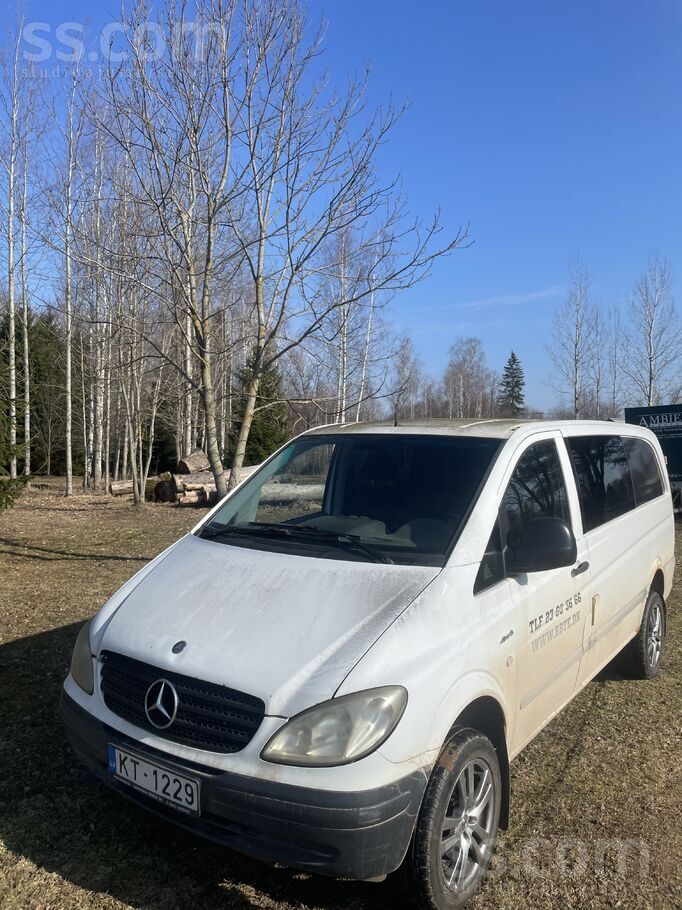 Mercedes 4x4 2009 gada Vito 115 2.2 dīzelis