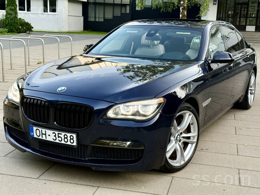 Pārdodu BMW 750i benzīns, M Sport. 
Mašīna ļoti labā tehniskā un vizuālā st