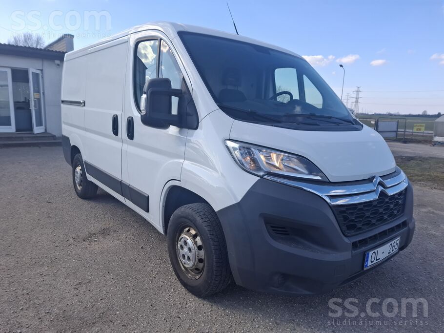 2015g. Citroen Jumper, 2.2 dīzelis ar 81kw/110zs jaudu,
Jauna TA līdz 24.0
