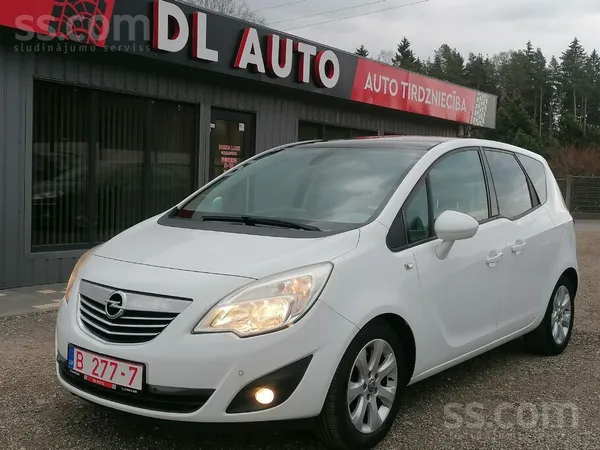 Opel Tikko ievests. Jauna TA. Pārdod Opel Meriva ar 1,
