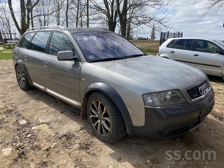 Pārdodu Audi Allroad 2.7 Biturbo, taisīšanai vai rezerves daļām(veselu).
D