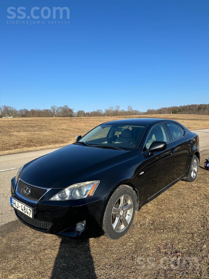 Tiek tirgots lexus is220d 2009gada. Diezgan labā stāvoklī. Ļoti mazs pārbaud