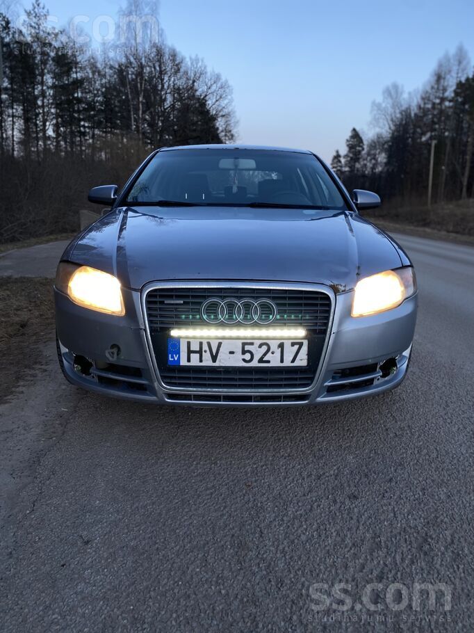 Tiek pārdots Audi a4 b7 quattro sedana izpildījumā ar 6 ātrumu manuālo kārbu