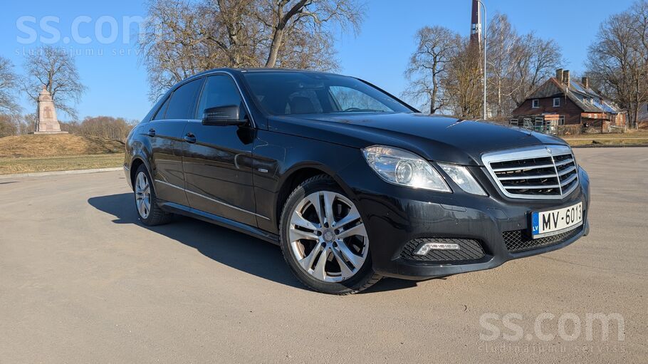 Pārdodu Mercedes E350, 3.0 dīzelis (170 kw), 7G-Tronic automātiskā pārnesumk