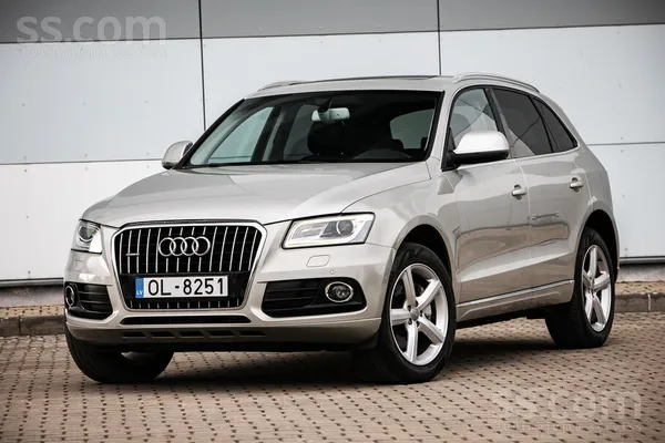 Audi Tikko no Francijas. Audi Q5 Facelift. Piereġistret