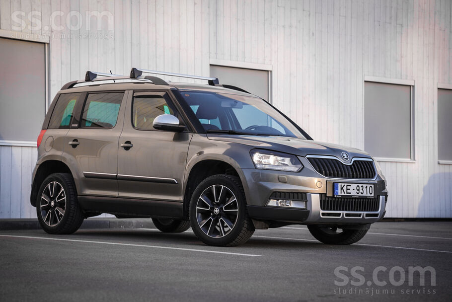 Skoda Yeti (Adventure) 1.4l benzīns 90kW. Praktisks un uzticams auto. Ērts l