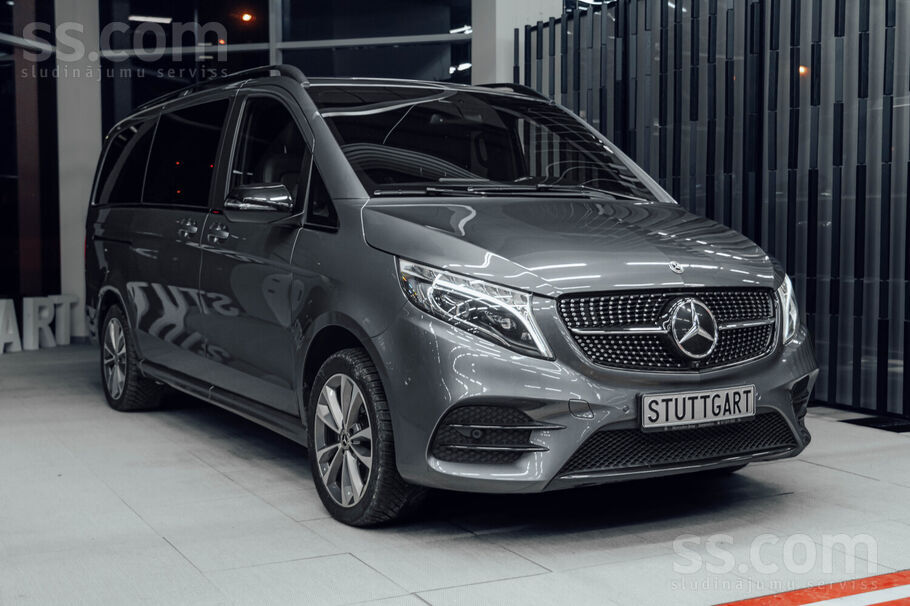 Mercedes-Benz V-Klasse, teicamā vizuālā un tehniskā stāvoklī. A/m atrodas rī