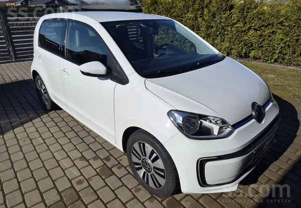 Pārdodam labi uzturētu VW e-Up ar 61 kW jaudu un 36 kWh bateriju – ideāls pi