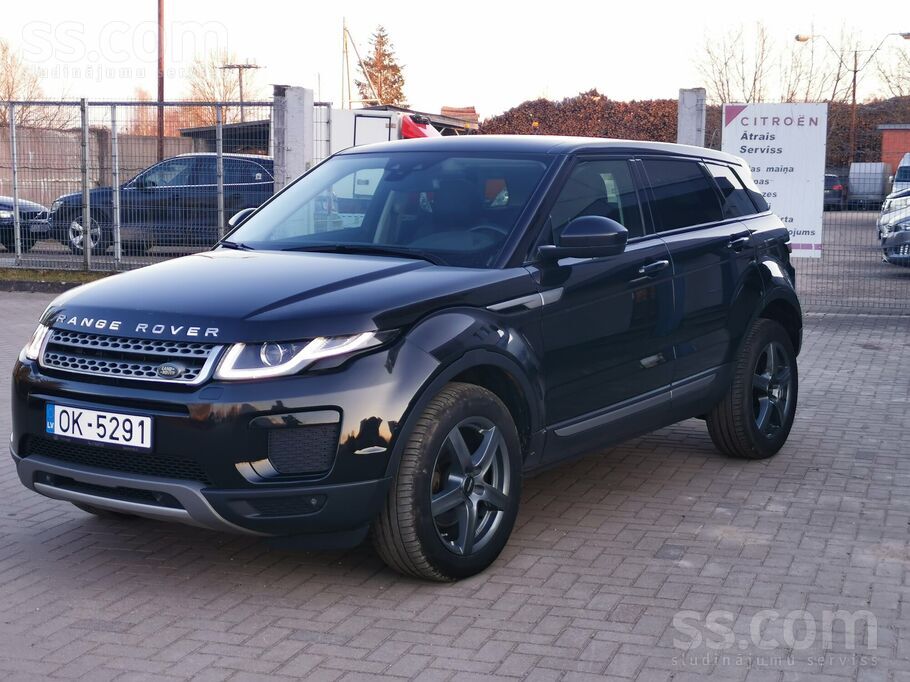 Land Rover Range Rover Evoque 4x4 2, 0D 110 KW. Auto uz doto brīdi teicamā t