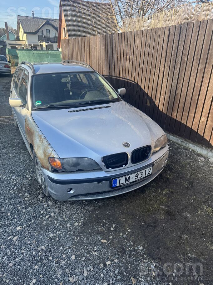 E46 1.8 benzins
mašīna braucamā stāvoklī
nomaksāts nodoklis
defekti: