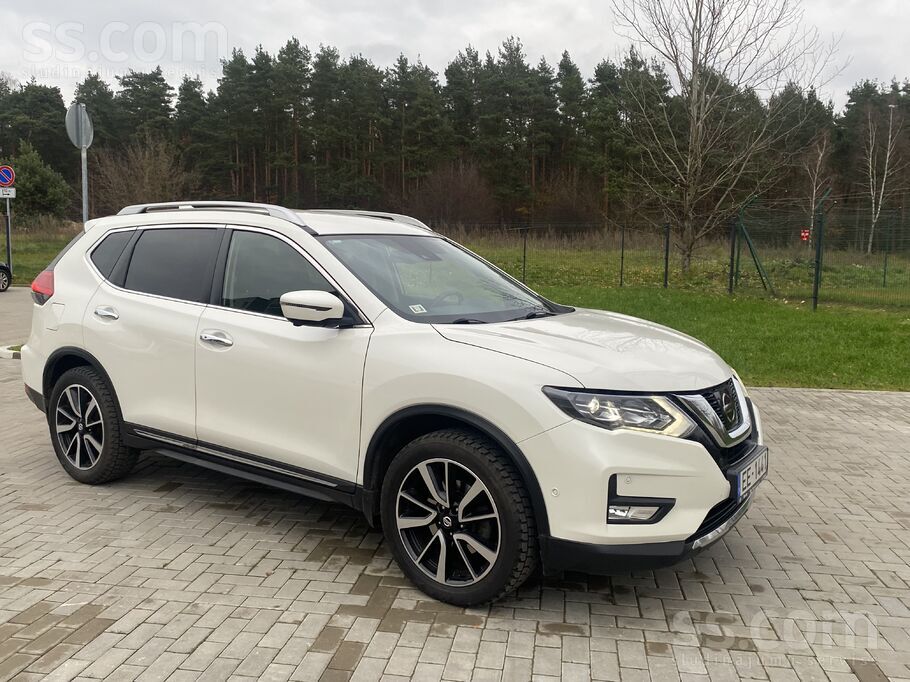 X-Trail Tekna 2.0D, 130kW, automāts, 4x4, ādas apdare, noņemams sakabes āķis