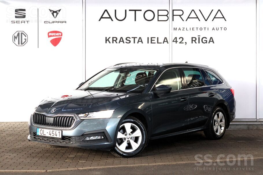 Piedāvājam Škoda Octavia Combi Ambition, 2.0 Tdi dīzeļdzinējs, 110Kw/150Zs.