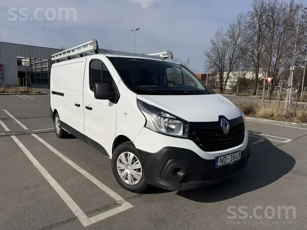 Renault Trafic 1.6d, 85kw, garā bāze 
Pilna masa 2990kg
Mašīnai ir veiktas