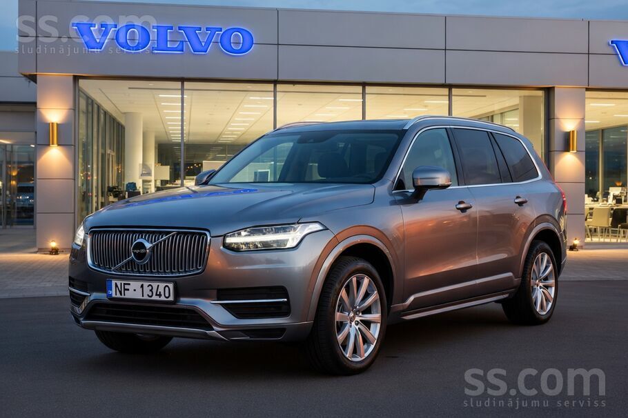 Volvo Volvo Xc90 2017 – automašīna ideālā stāvoklī, papi