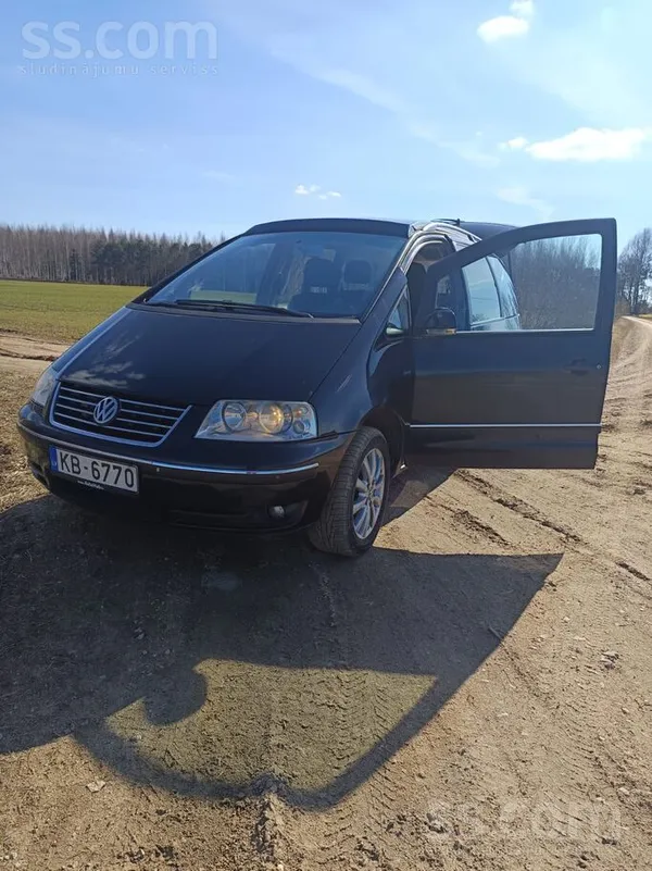 Volkswagen Pārdod Wolksvagen Sharan 2007.gada. 2.0 motors. La