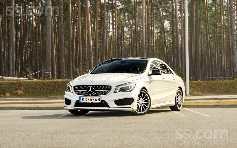 Mercedes Benz Cla 180 Amg Line 1.6l benzīns. 90kw
Tehniskā apskate derīga l