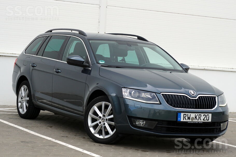 No Vācijas. Skoda Octavia "Elegance" 2.0 Tdi 110kw. Auto Latvijā nav lietots