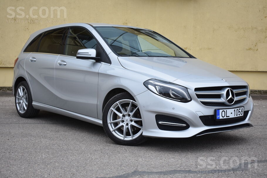 Mercedes B200 4Matic (2016.g) Sudraba met. 

Nepieciešamības gadījumā ir i