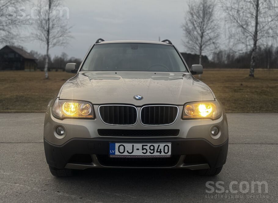 BMW Tiek pārdots labs un skaists 2007. gada BMW X3 2.0