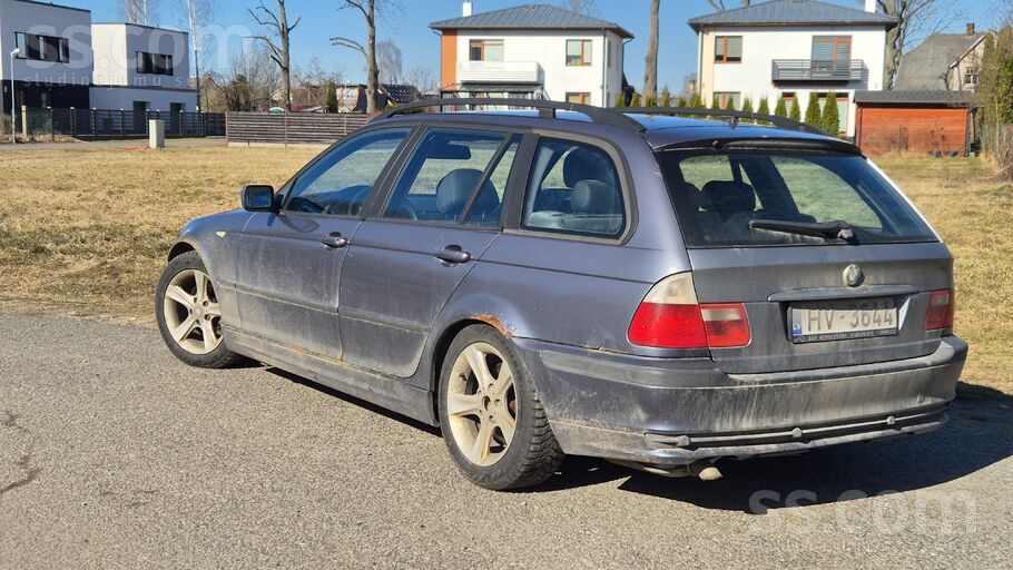 Pārdodu uzticamu darba rūķi - BMW E46 320d Touring, kas manā īpašumā bijis p