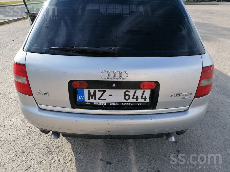 Audi A6 C5 quattro 2.5tdi 132kw, automātiskā 5 ātrumu ā