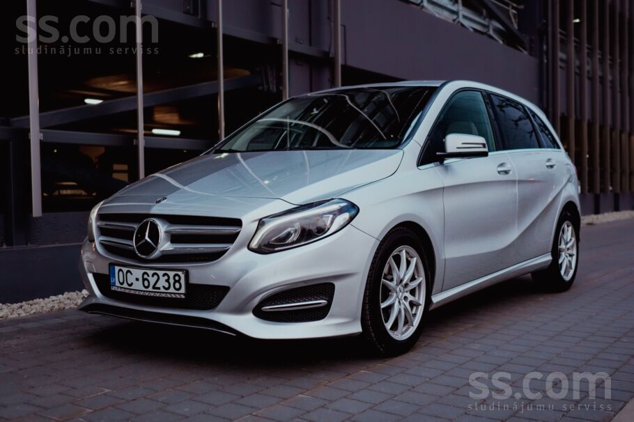 Polar Silver Metallic Mercedes-Benz B200d 4Matic 2.2 dīzelis, 100kW
Pirmās