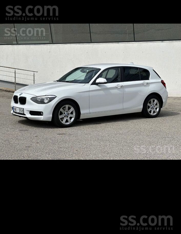 BMW 118 (F20)-Jauna TA ar 0 atzīmi. Nomainīti bremžu diski priekšā un aizmug