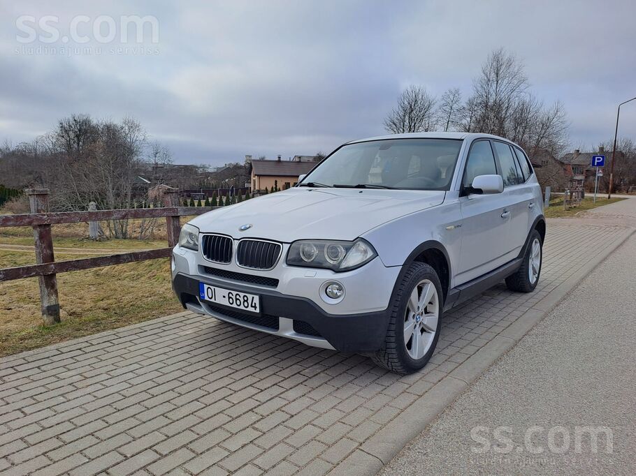 BMW X3 ļoti labā stāvoklī, iebraucis no Francijas. Āda