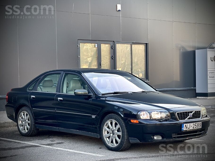 Volvo S80 Facelift (2005), 2.4 dīzelis, automāts, TA līdz 11.2026.
Automa