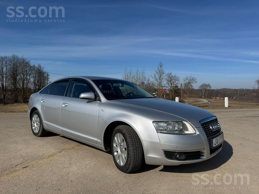 Audi Tiek pārdots Audi A6 C6 labā stāvoklī. Auto ir kop
